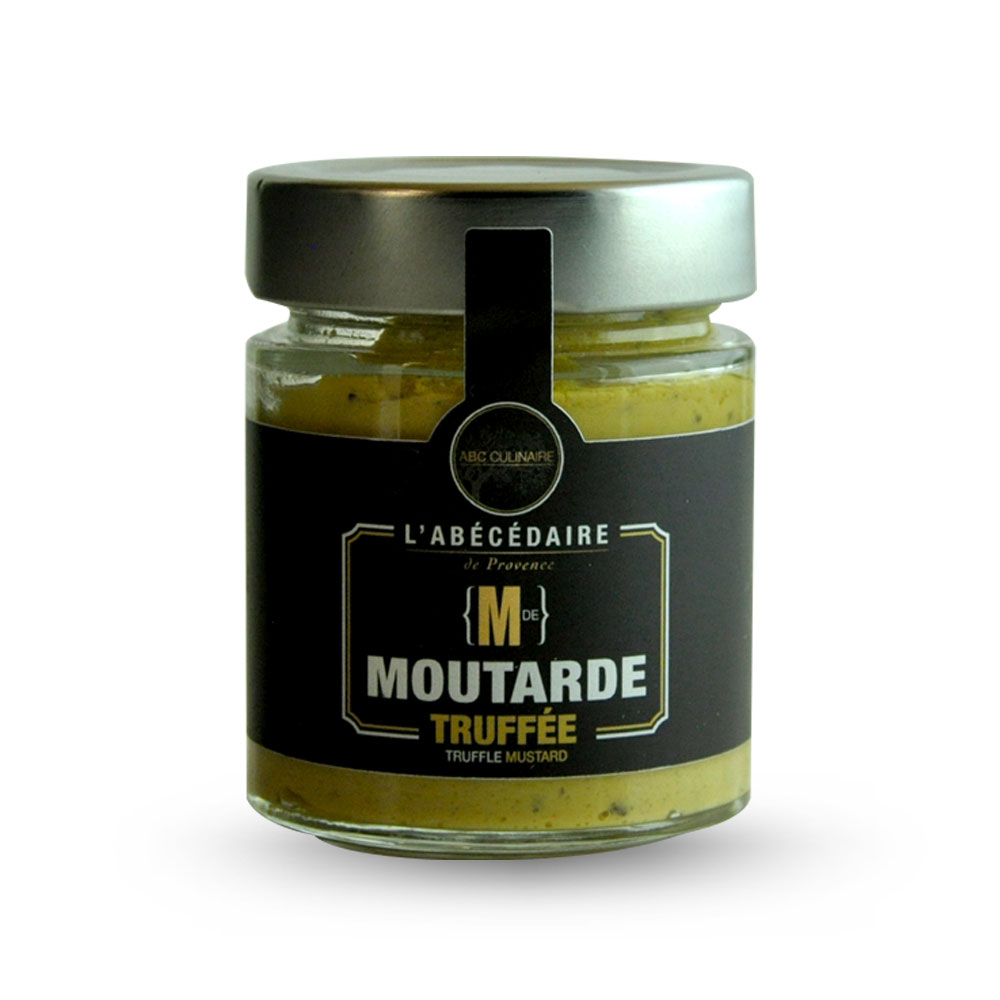 Produit moutarde truffée ABC Culinaire coffrets cadeaux